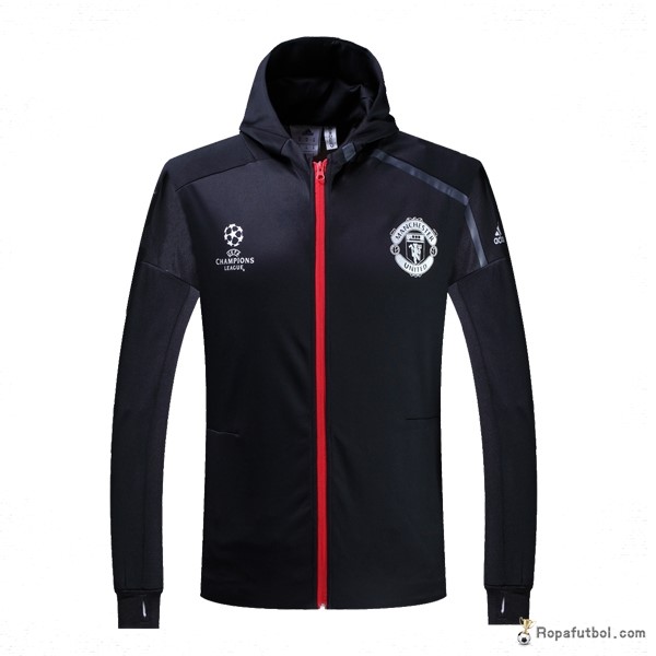 Sudaderas Con Capucha Manchester United 2016/17 Negro